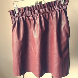 Pleather Zara skirt